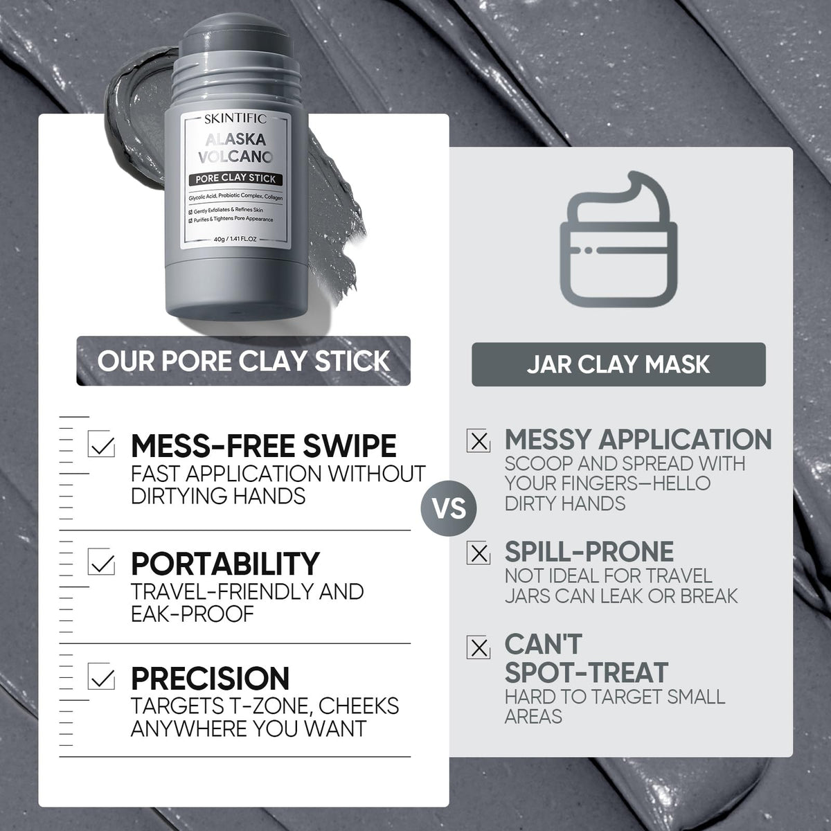 SKINTIFIC rinsing mask off at sink showing easy water cleanup and non-tearing formula