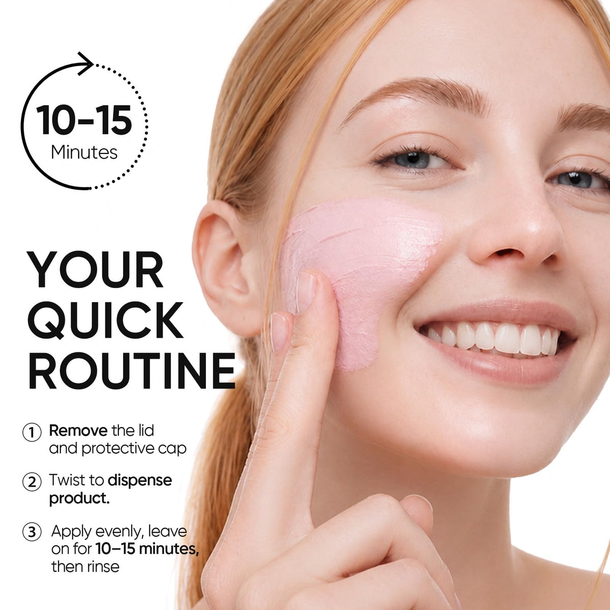 SKINTIFIC held in hand to show size and convenient travel-friendly benefit
