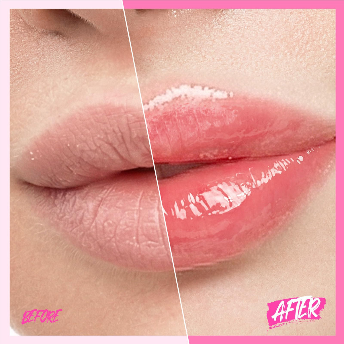 SKINTIFIC texture droplet detail highlighting glossy, non-sticky finish benefit