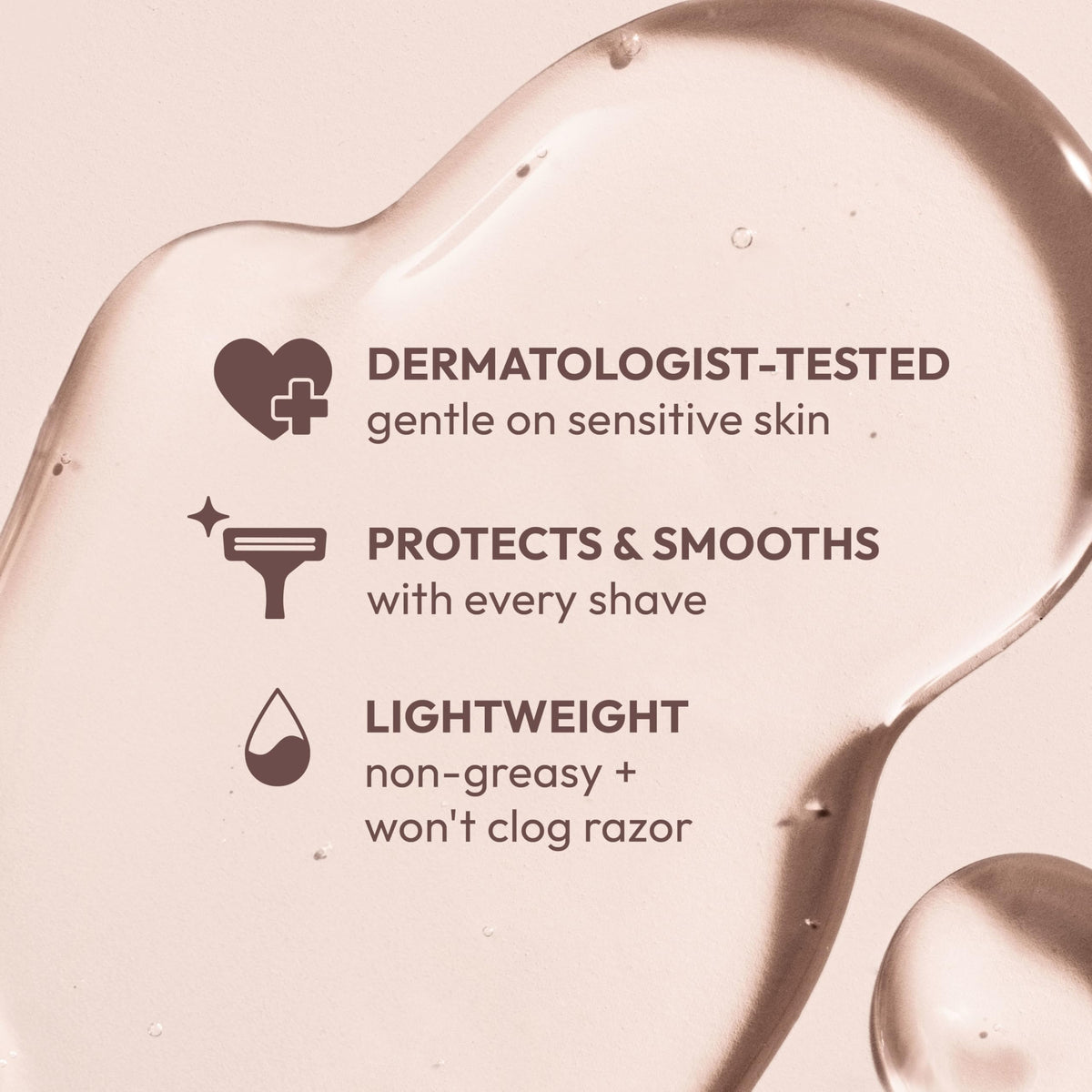Skintimate bottle held in hand showing size and portability benefit