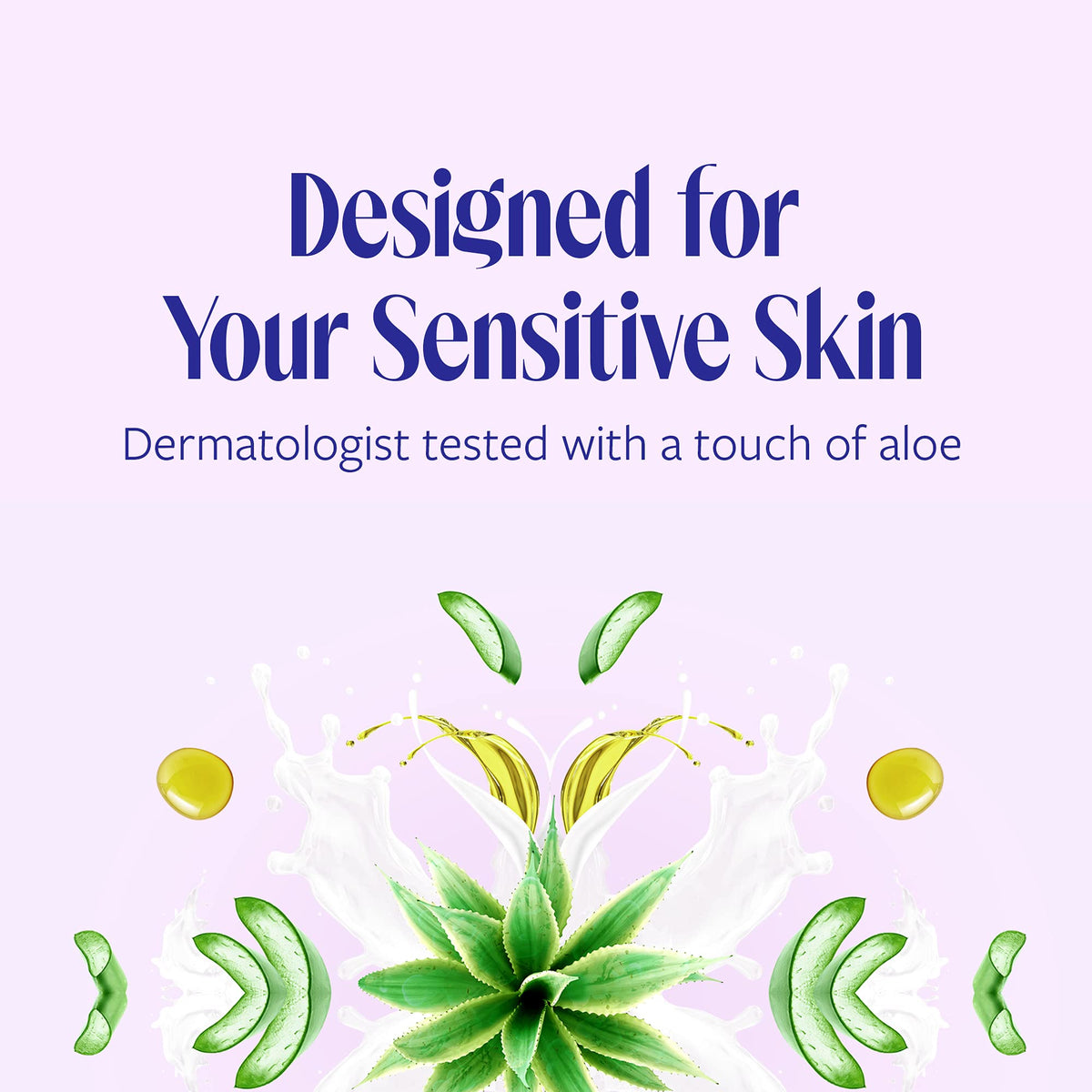 Skintimate product label with ingredients view for sensitive skin reassurance