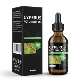 SKSOYT front packaging showing Cyperus Rotundus Oil and clear benefits