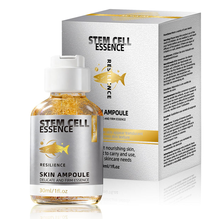 SKSOYT salmon DNA serum front packaging showing product and benefit hydration
