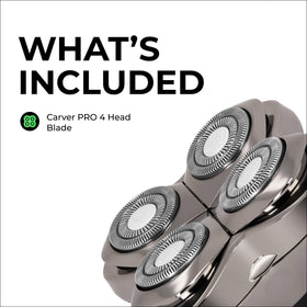 Skull Shaver head being rinsed under tap for quick debris removal and hygiene