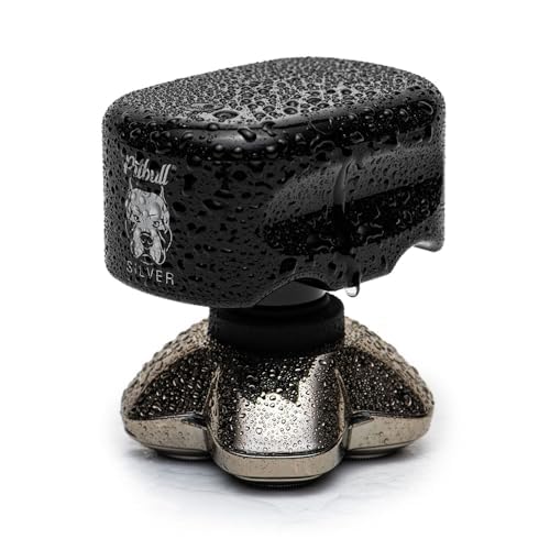 Skull Shaver lifestyle image of man shaving head showing fast reliable results
