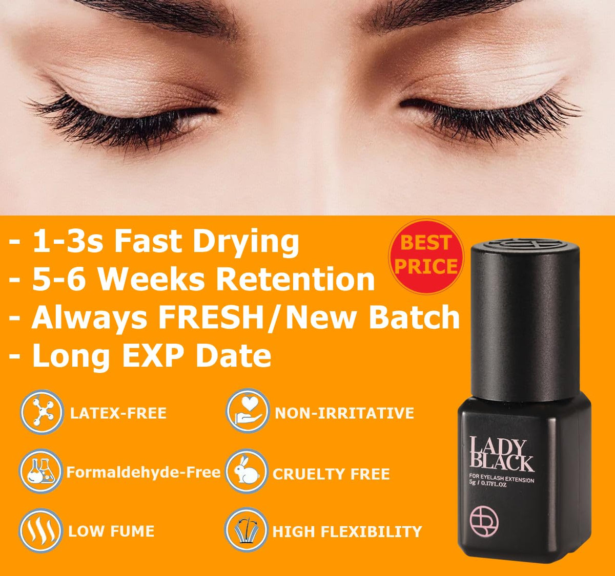 TUBeauty Sky Lady Black close-up nozzle showing precision applicator and controlled flow