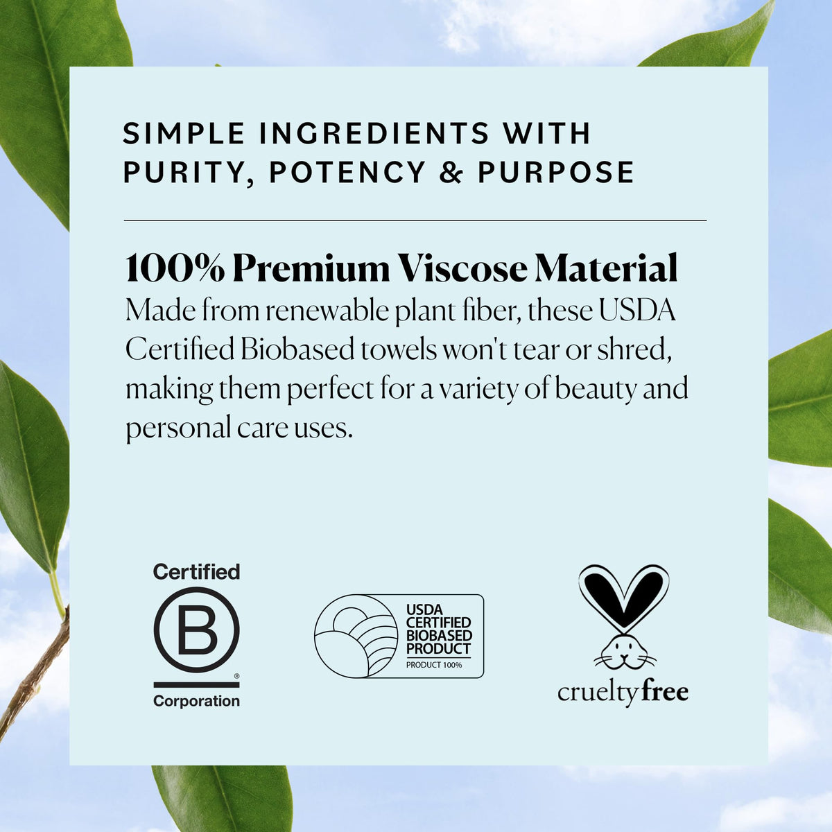 Sky Organics towels staged in bathroom for convenient self-care use