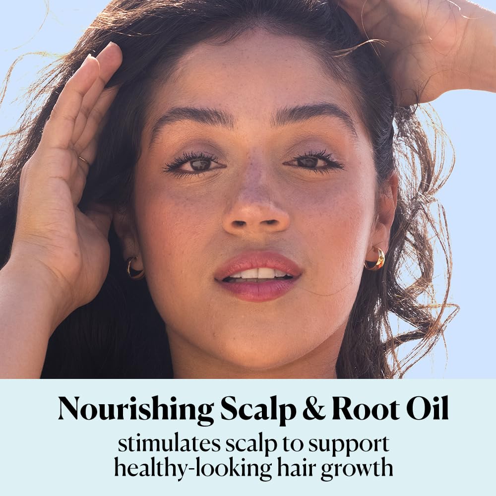 Sky Organics dropper dispensing oil for precise scalp application