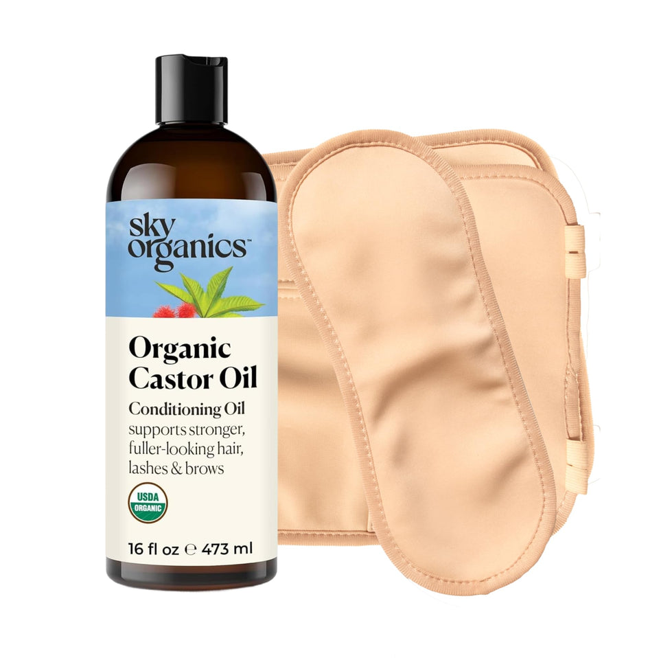 Sky Organics front packaging showing set contents and benefits