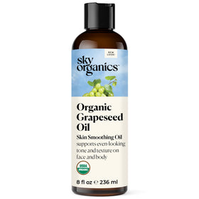 Sky Organics front bottle showing clean packaging and organic label benefits