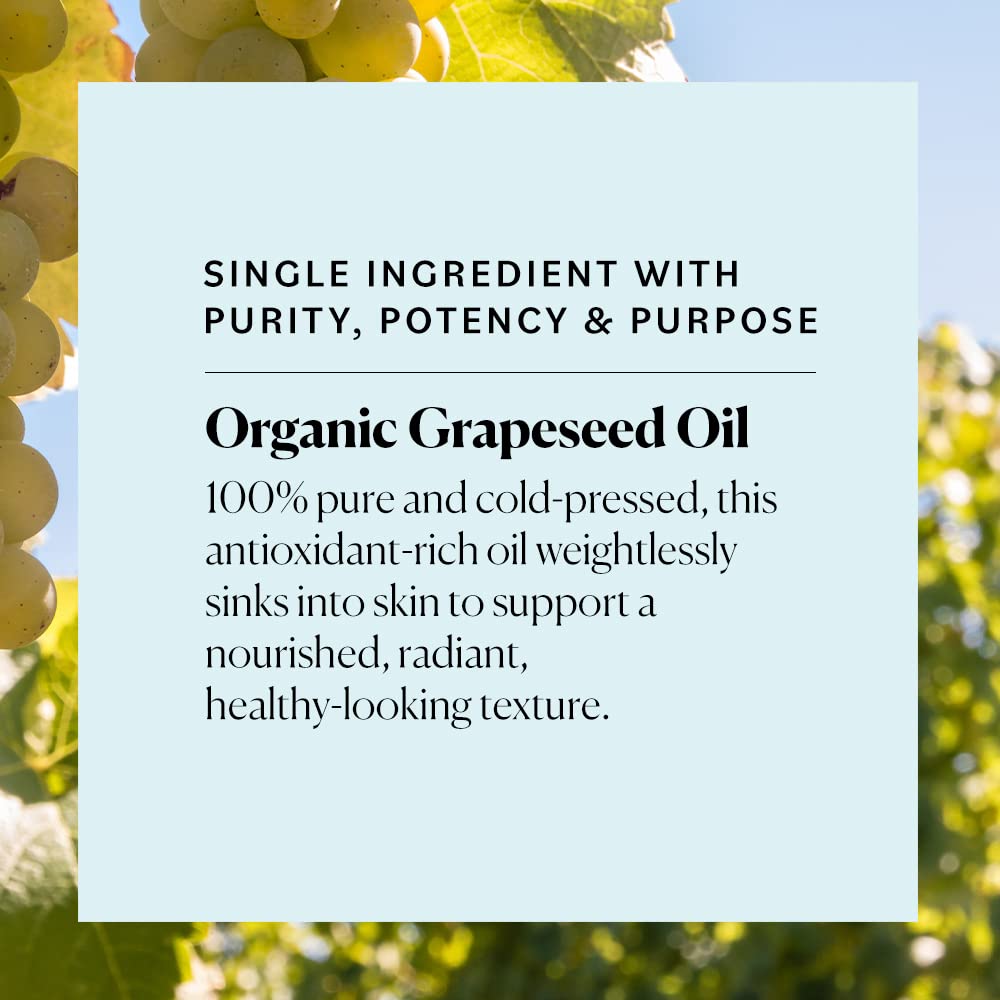Sky Organics applying oil to face visualizing lightweight, non-greasy finish