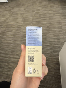 Sky Organics label close-up featuring USDA Organic and NSF/ANSI 305 certification info