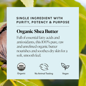 Sky Organics 15 oz jar next to a hand showing size and lasting supply benefit