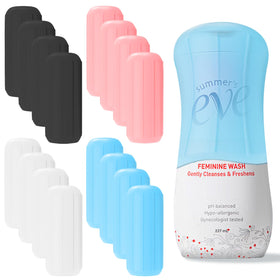 Skyconser sleeve stretched over larger bottle to demonstrate elasticity