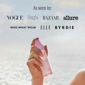 Skylar bottle beside travel kit showing compact 80 mL size convenience