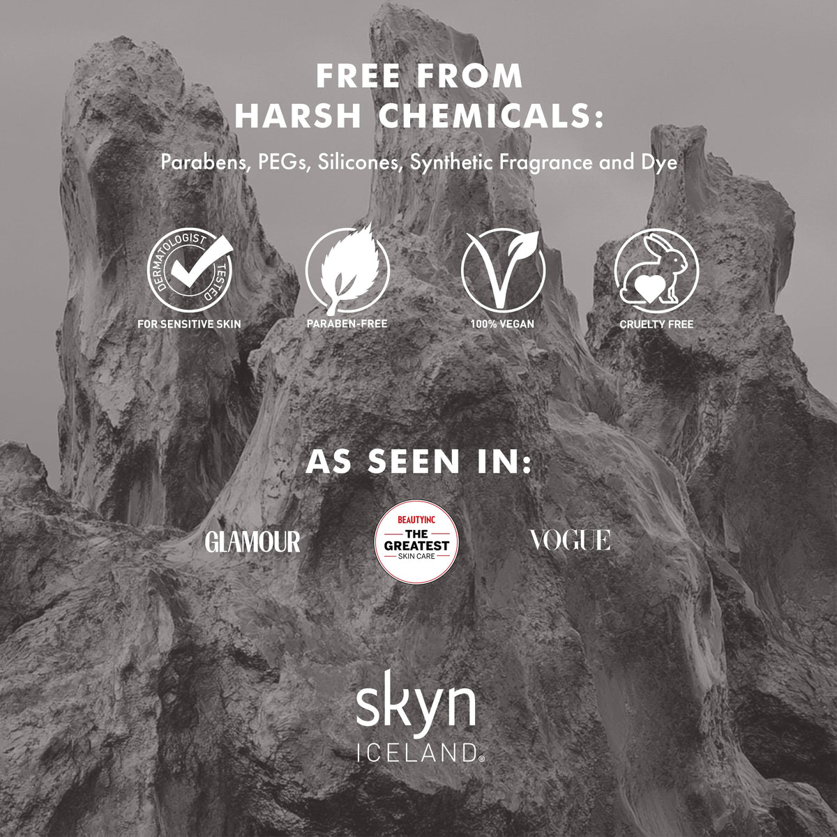 skyn ICELAND peeled backing to show simple removal and clean finish
