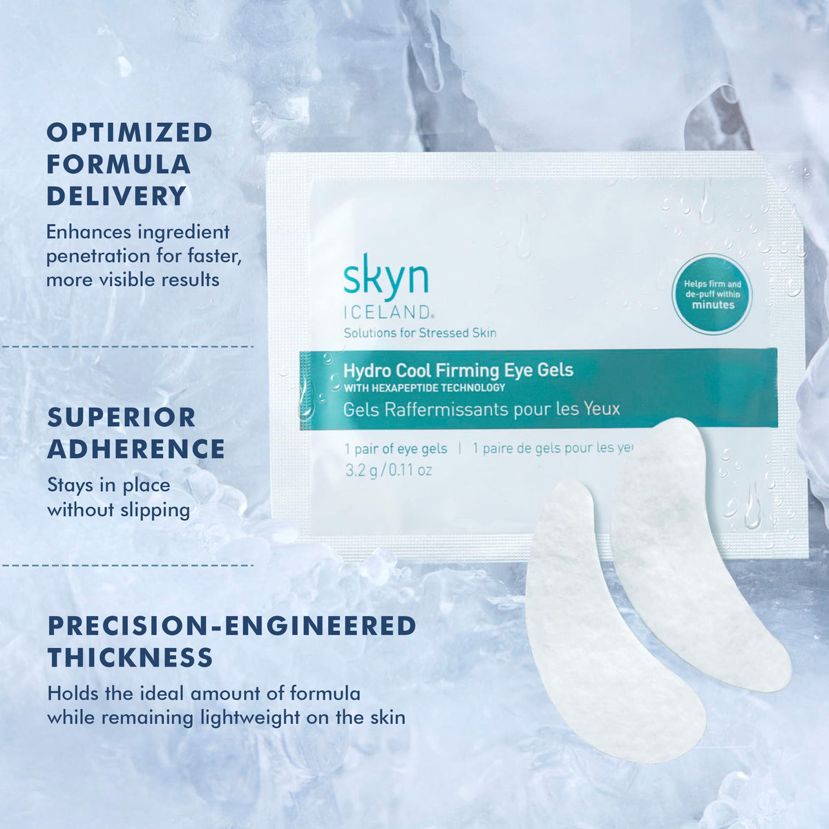 skyn ICELAND translucent serum texture spread conveying lightweight hydration