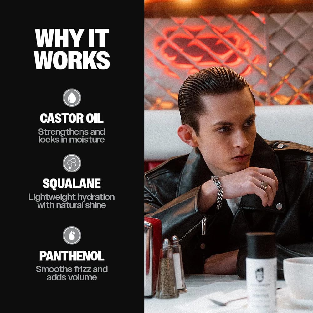 Slick Gorilla label detail highlighting ingredients and benefits