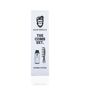 Slick Gorilla carbon wide-tooth comb full-length view for gentle detangling