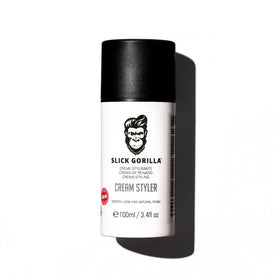 Slick Gorilla front packaging showing jar and product benefit