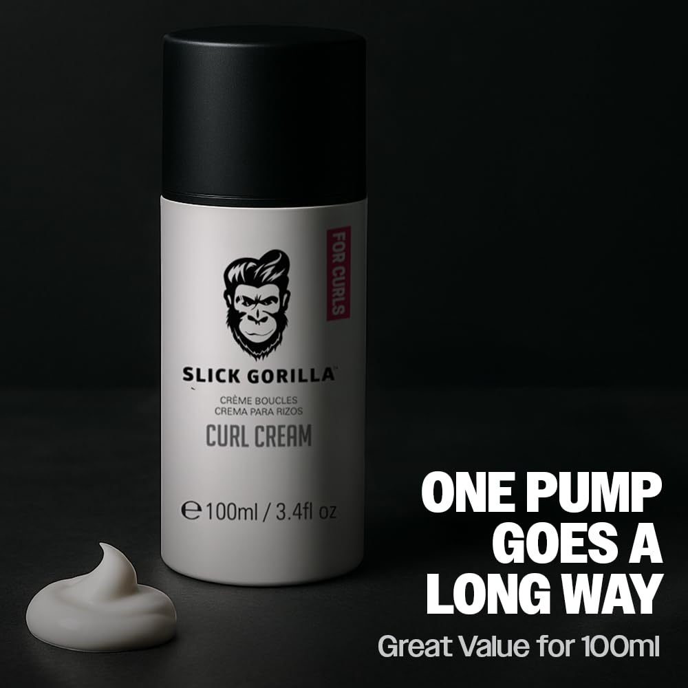 Slick Gorilla on a bathroom shelf in lifestyle setting showing everyday grooming use