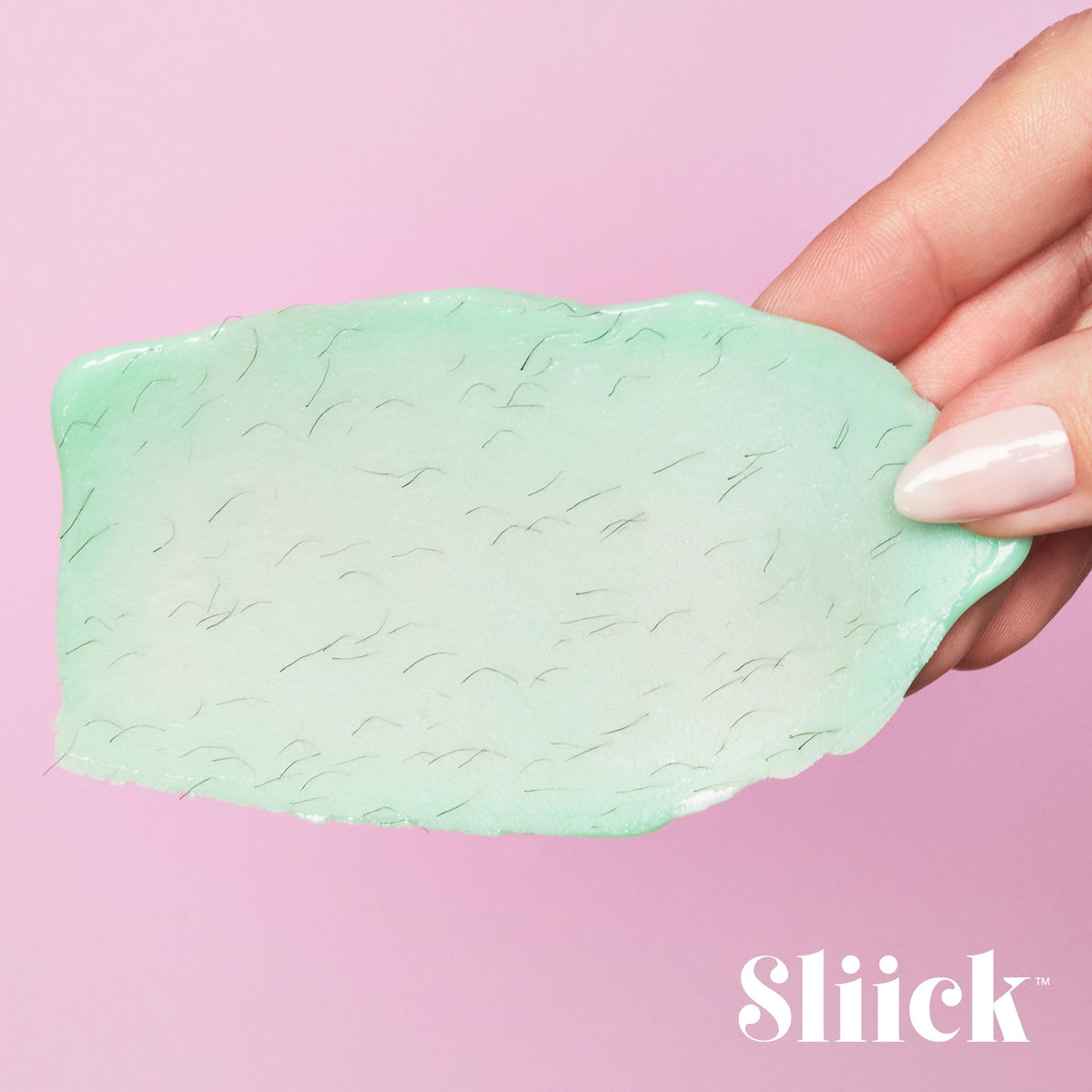 Sliick smooth skin aftercare result illustrating reduced residue and clean finish