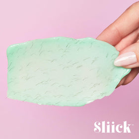 Sliick smooth skin aftercare result illustrating reduced residue and clean finish