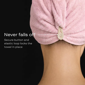Slinkko button and loop detail for secure hands-free wear benefit