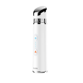 SLLIOS wand front view showing sleek white finish and ergonomic grip for easy use