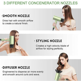 slopehill concentrator nozzles attached focusing airflow for precise styling