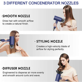 slopehill diffuser detail showing airflow ports to enhance natural curls