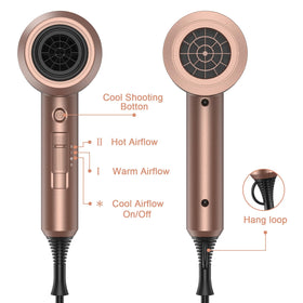 slopehill dryer held in hand illustrating compact travel-friendly size and portability