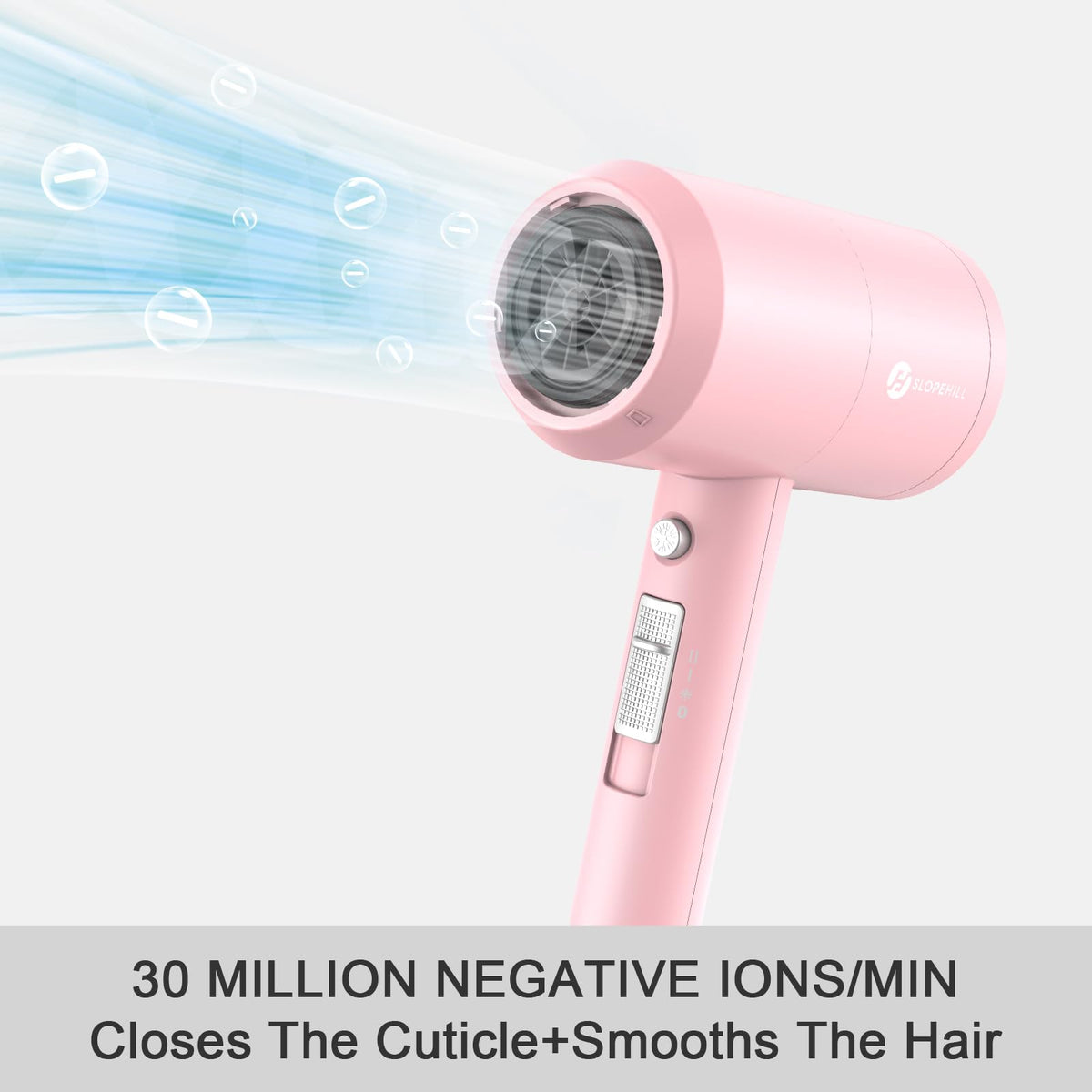 slopehill concentrator nozzle attached for precise, time-saving drying