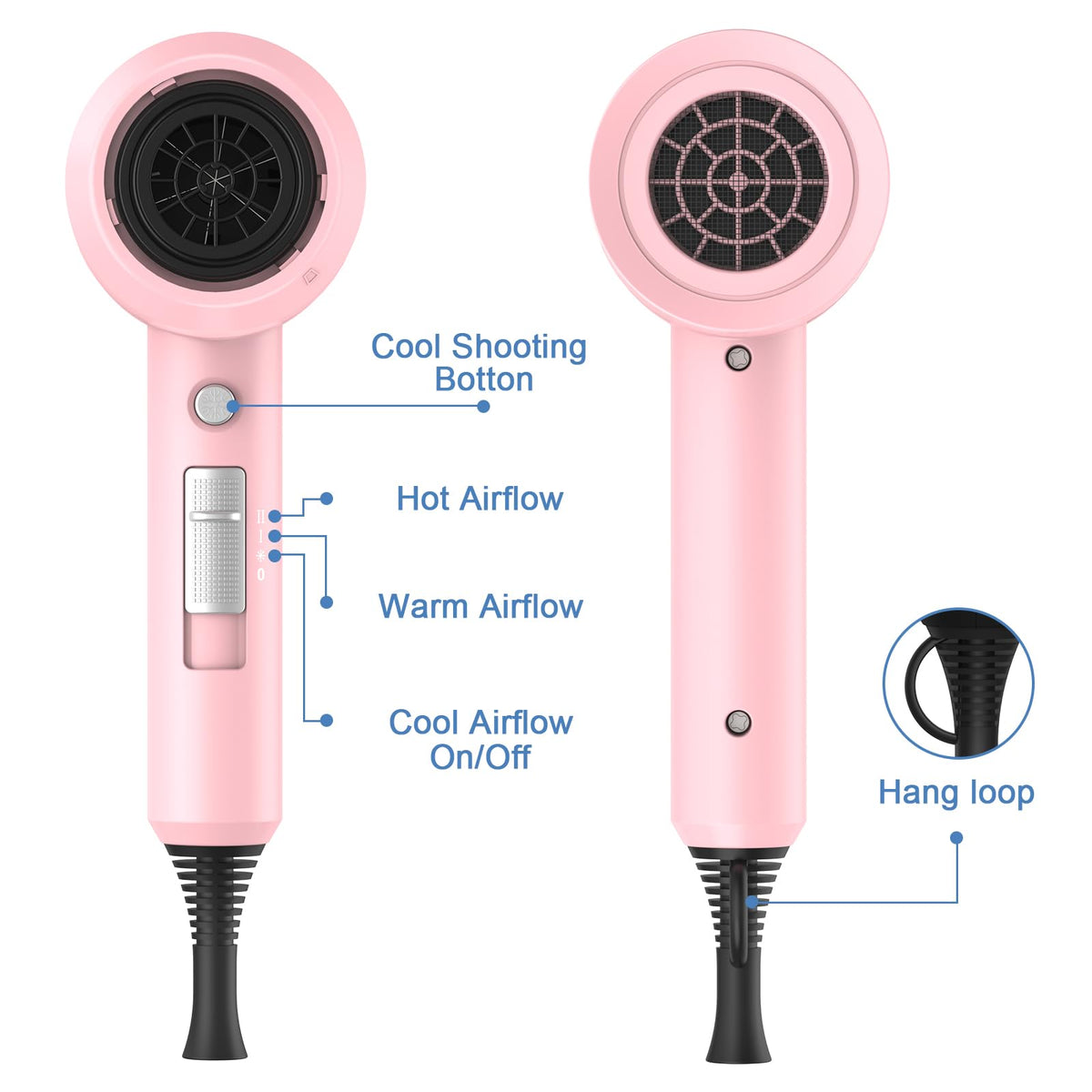 slopehill diffuser attached to enhance curls and add natural volume