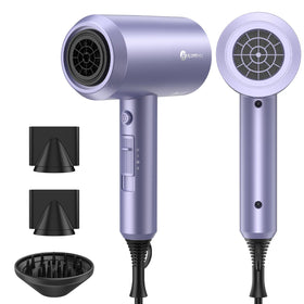 slopehill hair dryer front view showing lavender finish and ergonomic handle for comfortable styling