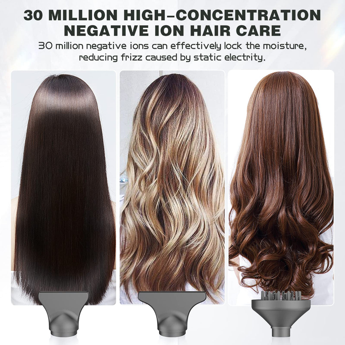 slopehill hair dryer LED display and controls demonstrating memory and setting clarity