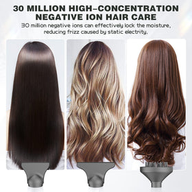 slopehill hair dryer LED display and controls demonstrating memory and setting clarity