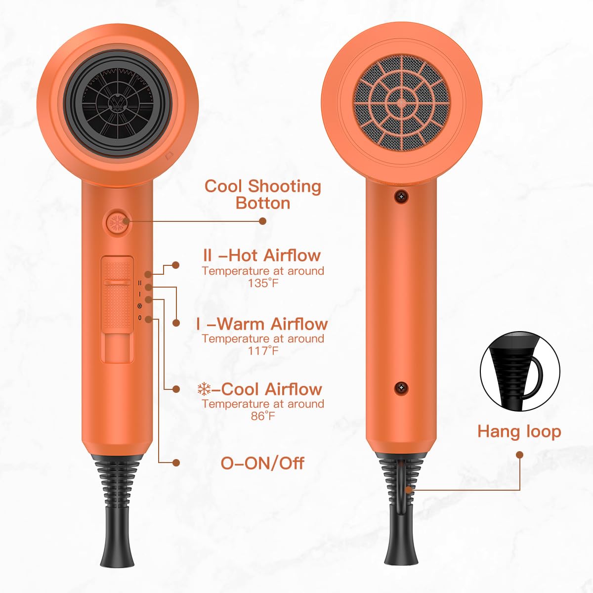 slopehill dryer in use with concentrator to achieve smooth, precise styling