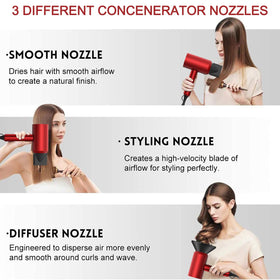 slopehill concentrators and diffuser laid out for versatile styling