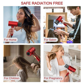slopehill dryer on bathroom counter styling-ready and low-noise
