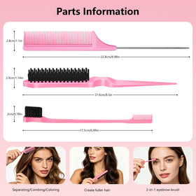 SLUPS brush with blow dryer illustrating heat-resistant material and faster drying