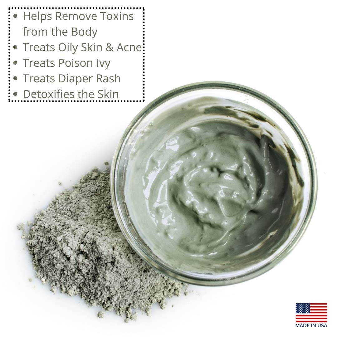 SMART SOLUTIONS open jar revealing pure clay powder for DIY beauty benefits