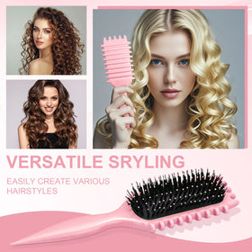 SMARTBEST Candy Brush handle detail demonstrating ergonomic grip for comfortable styling
