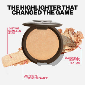 Smashbox X BECCA applied on cheekbone showing natural radiance