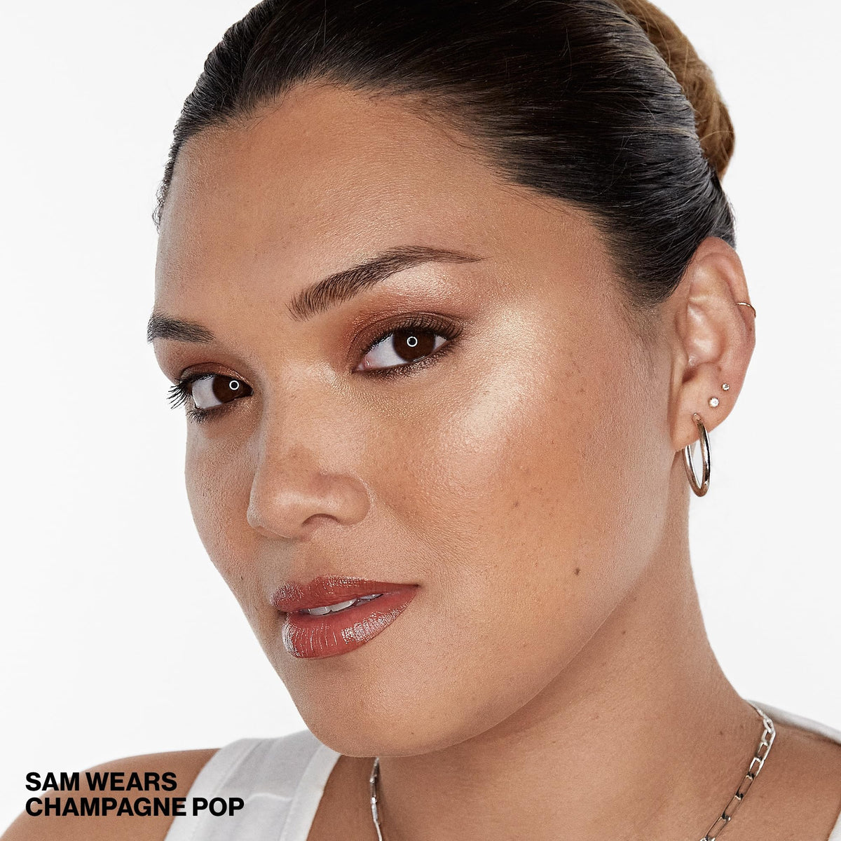 Smashbox X BECCA held in hand showing travel-size convenience