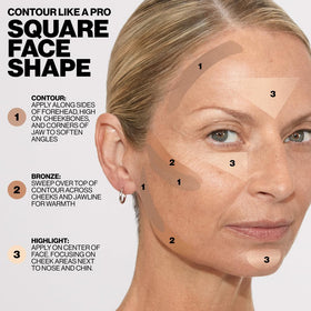 Smashbox bronze pan texture highlighting buildable warmth for natural sun-kissed look