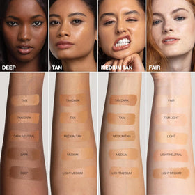 Smashbox Halo pump and cap detail highlighting precise dispensing