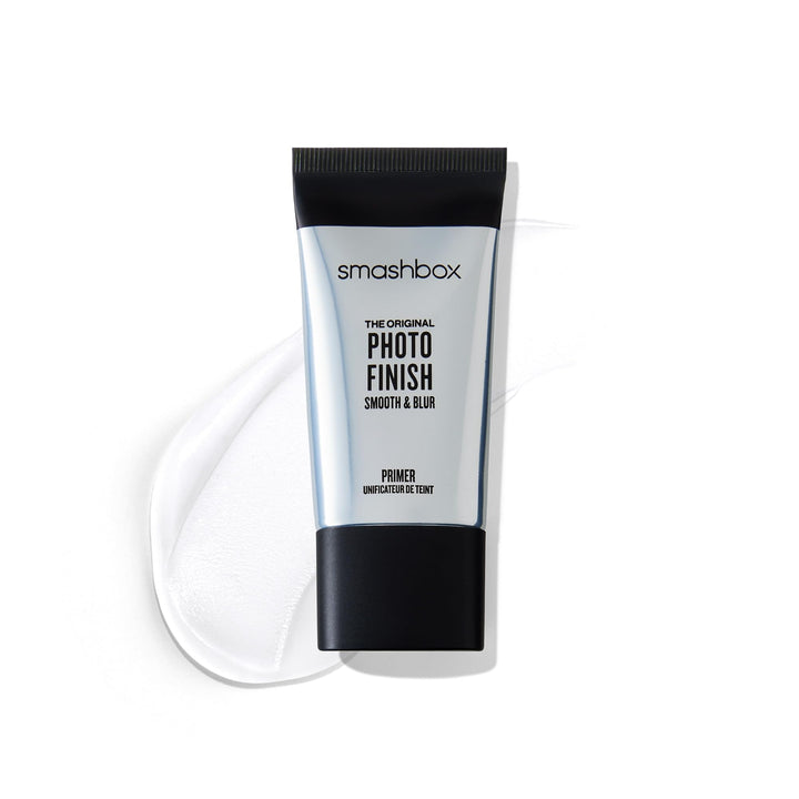 Smashbox front tube showing compact travel size and easy portability