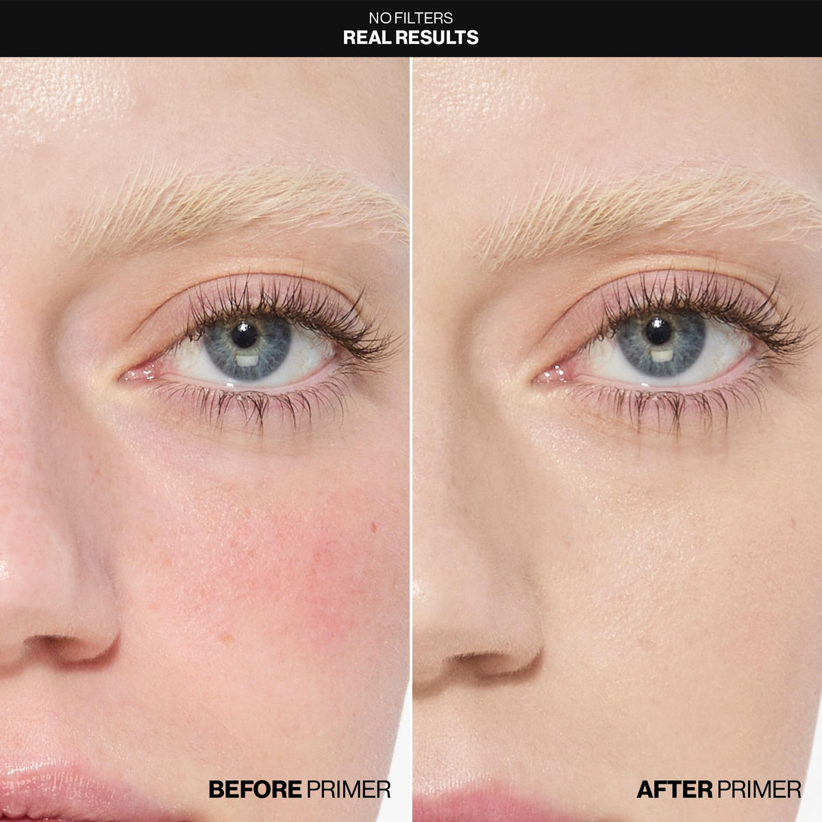 Smashbox primer with open cap dispensing a drop demonstrating controlled application