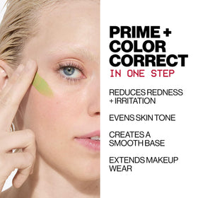 Smashbox primer texture smear highlighting lightweight, breathable finish